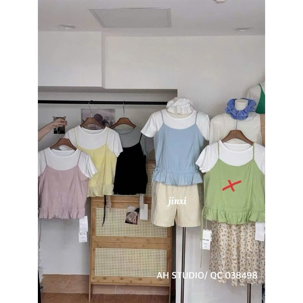 ชุดเสื้อยางยืด 2d 8498 A3305 A3306 A3307