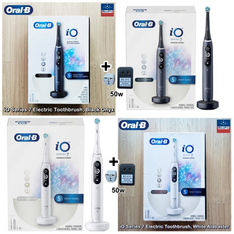 Oral-B® iO Series 7 Electric Toothbrush 5 Smart Modes Intelligents ออรัลบี แปรงสีฟันไฟฟ้า 5 โหมดอัจฉ