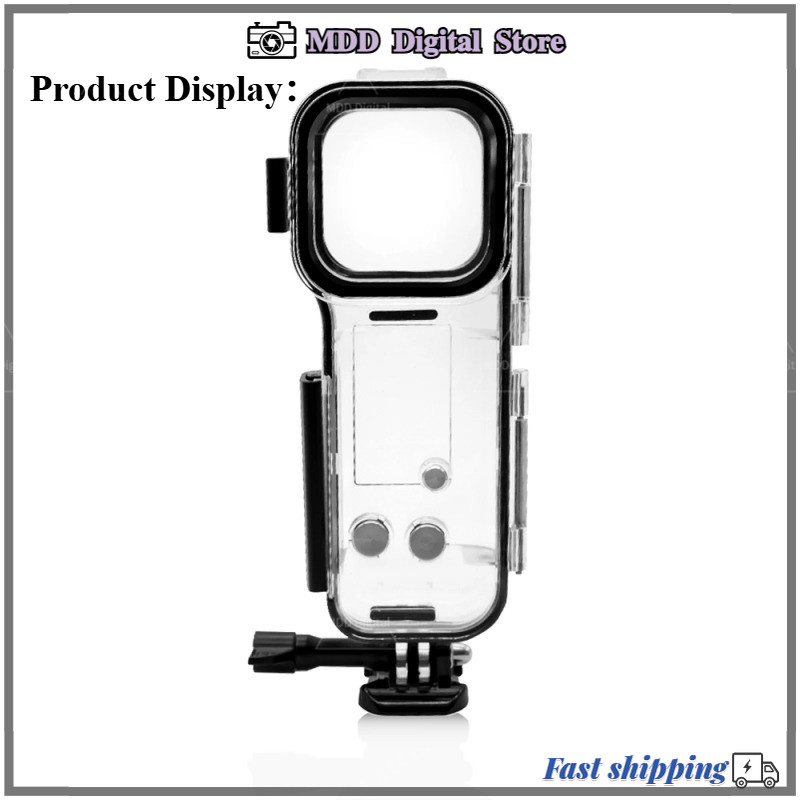 Puluz สําหรับ DJI Osmo Pocket 3 ฝาครอบดําน้ํา 45m ใต้น้ํากันน้ํากรณีดําน้ํา