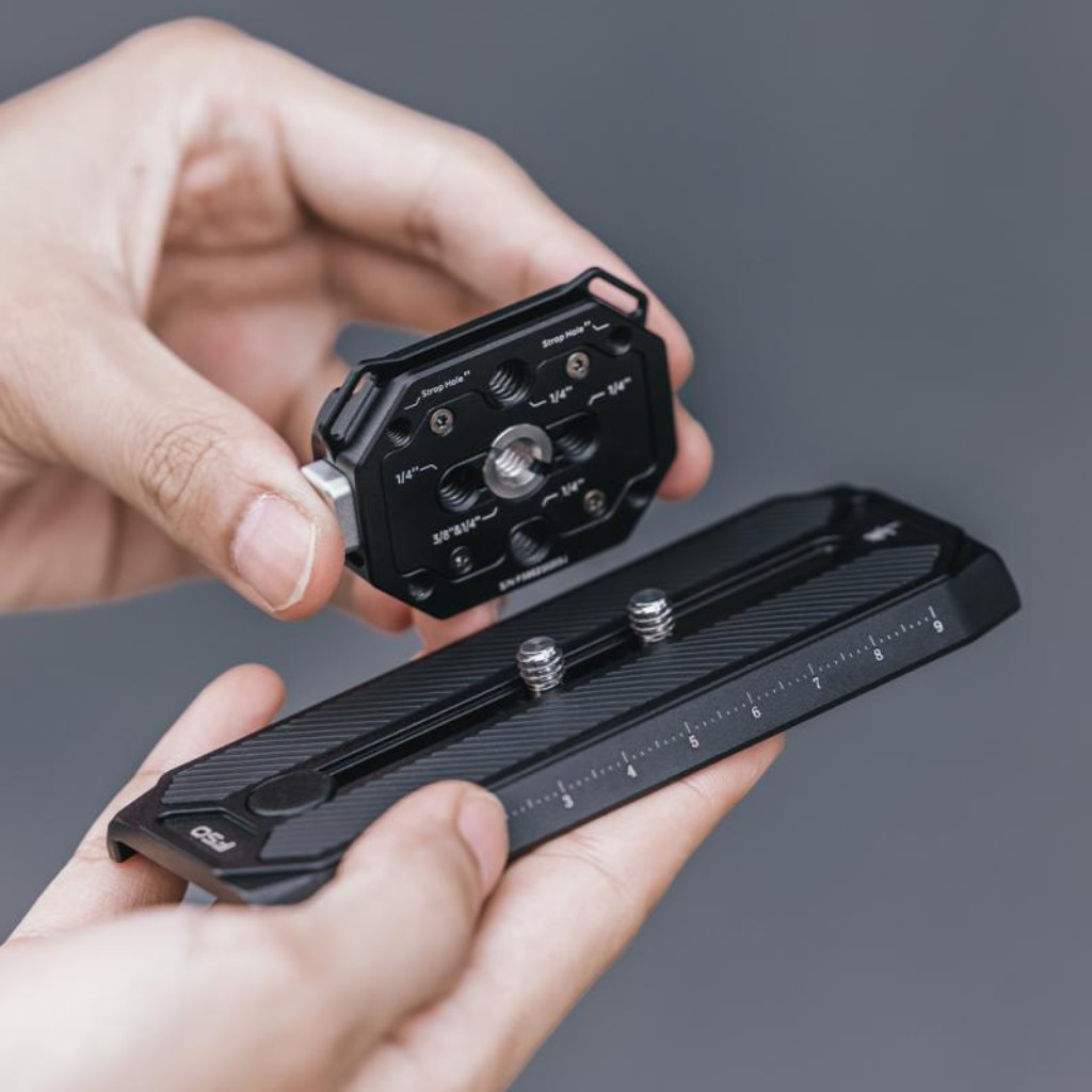 FALCAM F38 Quick Release Multi-functional Base ฐานปลดเร็วต่อกล้องกับขาตั้งกล้อง สายคล้อง กิมบอล