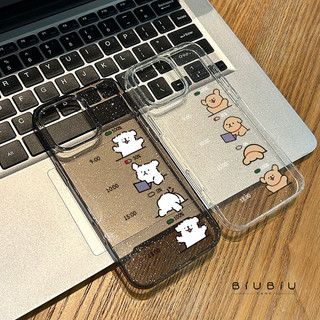 ประกายไฟ กรณีโทรศัพท์ จัดส่งจากประเทศไทย ลูกสุนัขน่ารักfor iPhone 13 12 11 16 15 14 PRO MAX X XS MAX XR 7/8PLUS