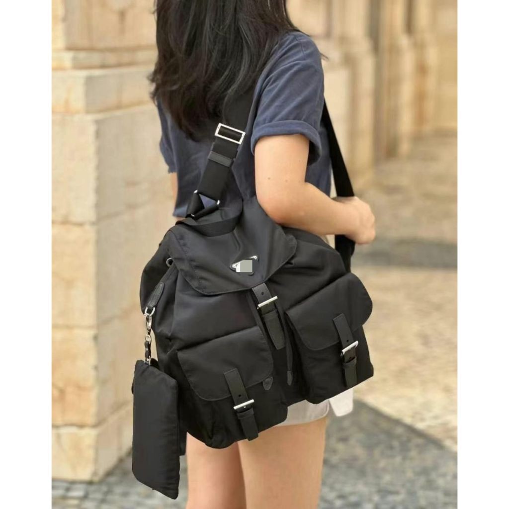 [Vivi] กระเป๋าเป้คลาสสิค 1BZ811 กระเป๋าเป้ไนลอน ยาว 30x สูง 32x ก้น 15cm