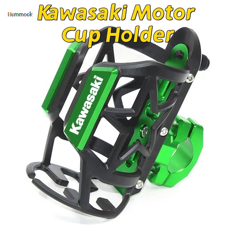 รถจักรยานยนต์ถ้วยน้ําผู้ถือขวดน้ําอลูมิเนียมเหมาะสําหรับ Kawasaki Z1000 Z900/RS Z800 Z750 Z650 Z400 