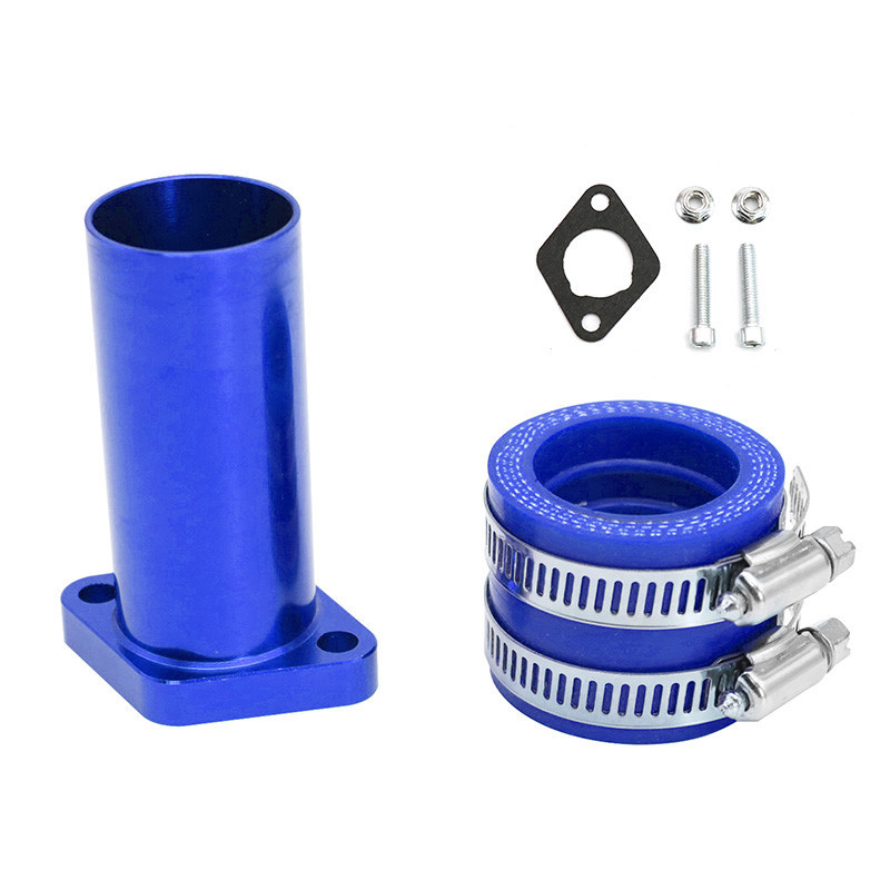 PWK Carburetor Universal Intake Pipe Inlet Manifold Set for Coleman CT200U BT200X KT196 Powersports Mini Bike Go Kart