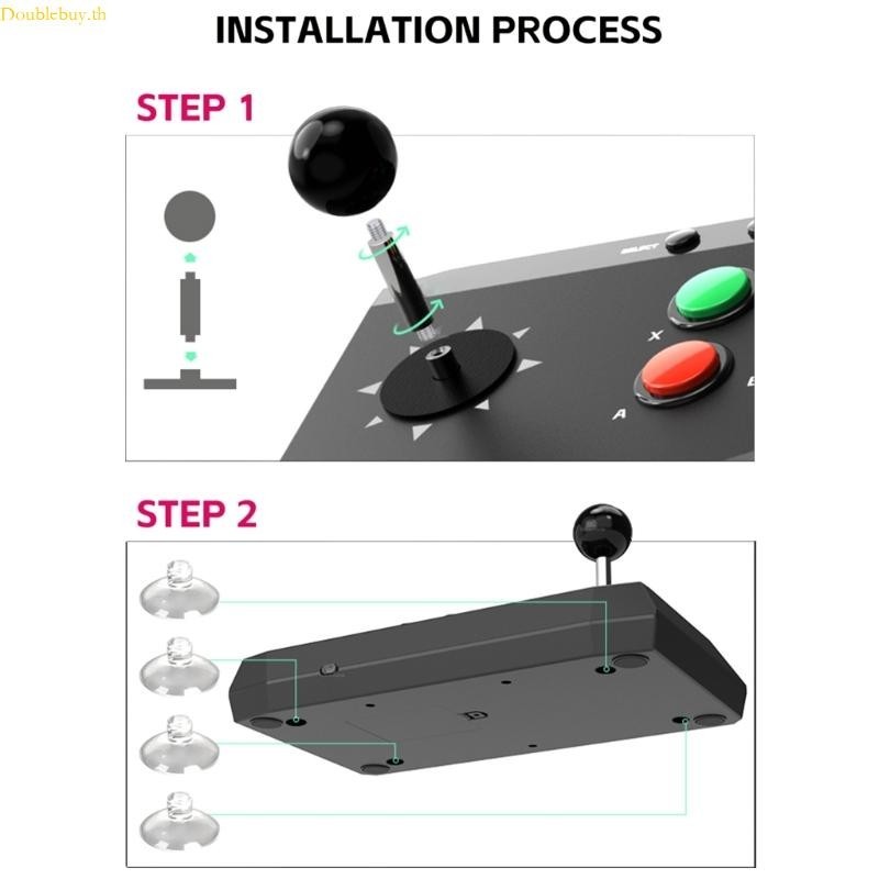 Doublebuy Arcade จอยสติ๊ก Hitbox Street Fighters Controller Fight Stick Game Controller
