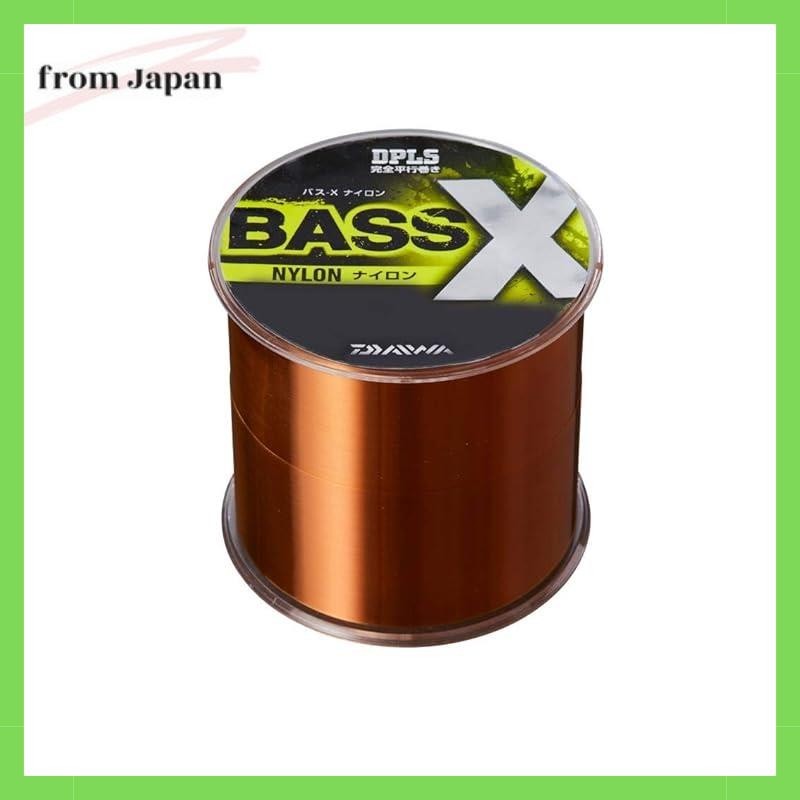 DAIWA Nylon Line BASS-X Nylon 4lb. 300m Assam Brown