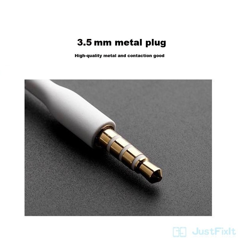 หูฟัง สำหรับSAMSUG HS330 EHS64 แบบมีสาย3.5มม.พร้อมไมโครโฟนสำหรับ หูฟังอินเอียร์สากลสำหรับ Android 3.5 มม.