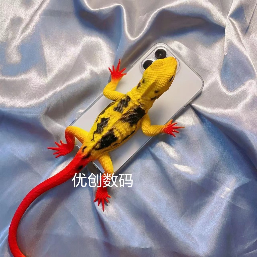 เคสโทรศัพท์มือถือนิ่ม ลายจิ้งจกจําลอง สําหรับ Apple รูปที่ 6