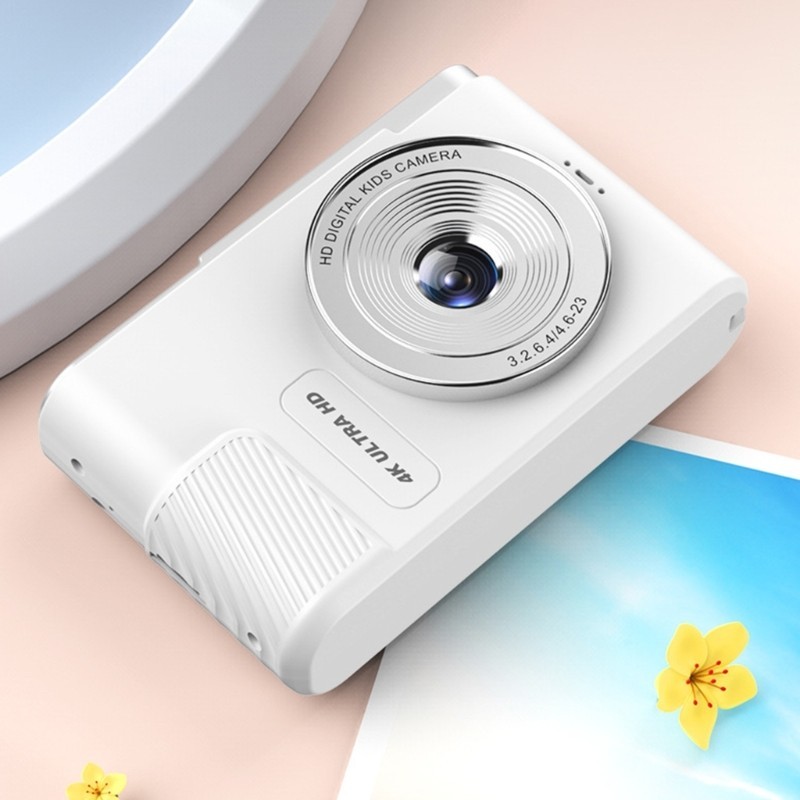 บางนักเรียนกล้อง 44MP CCD เลนส์ 3280x2160 ดิจิตอล 800mAh สําหรับวัยรุ่นวันเกิด