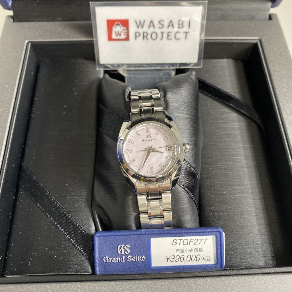 [Authentic★Direct from Japan] GRAND SEIKO STGF277 Unused 4J Quartz Sapphire glass Pink shell Women Wrist watch นาฬิกาข้อมือ