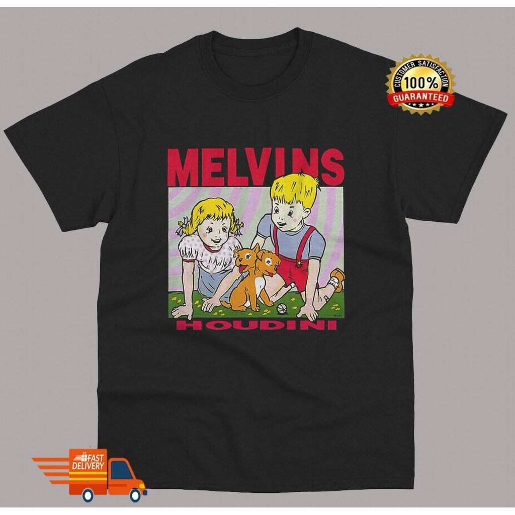 The Melvins Houdini Metal Rock Band เสื้อยืดผู้ชาย
