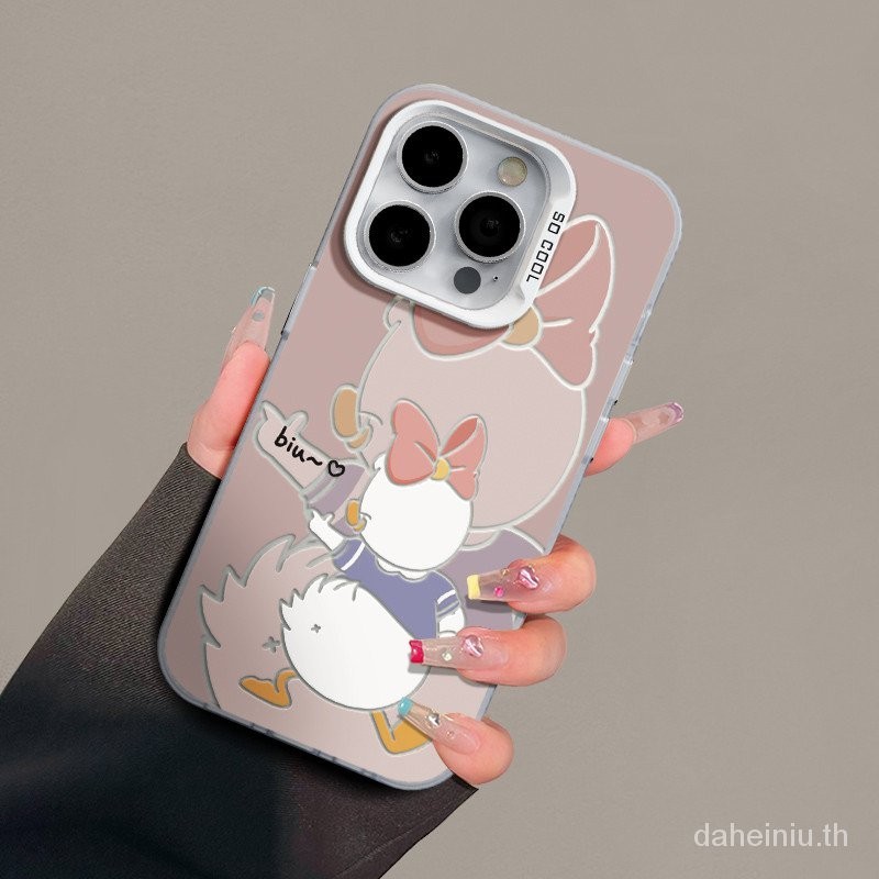 เป ็ ดน ่ ารักคู ่ สําหรับVivo S1 S1PRO S12 S10E V23E Y75 S16E S15PRO S17 S17PRO S17T V23 V23E V25PRO V27E V29 V25PRO V29PRO VI Y9S Y15S Y16 Y17S Y21 เคสโทรศัพท ์