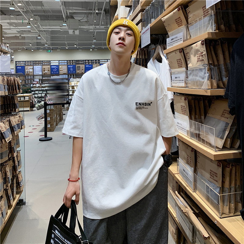 （จัดส่งตลอด 24 ชั่วโมง）Woo Rightเสื้อยืดแขนสั้นผู้ชายขายดีที่สุดแห่งปีต้องเสื้อยืดลายอักษรตัวนีเลยจ้าเสื้อเชิ้ต HY