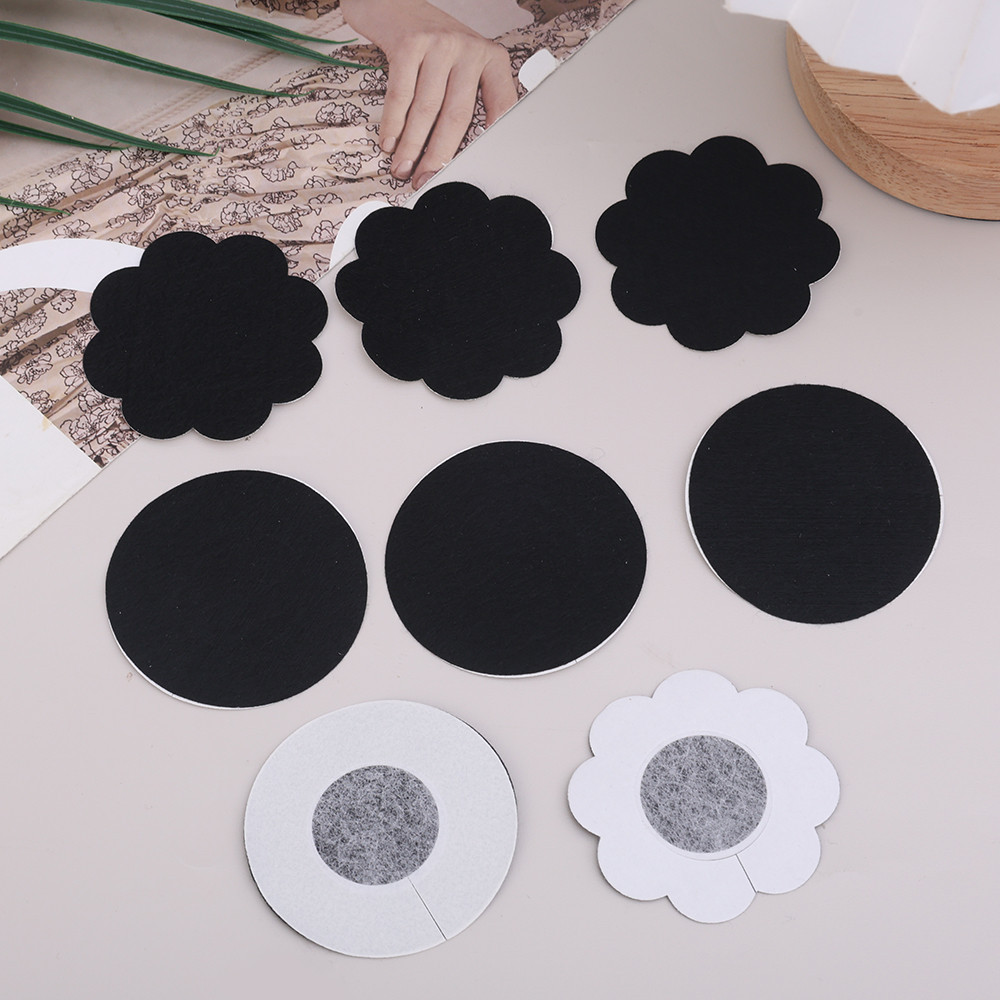 สติกเกอร์จุกนมไม่ทอ 10 ชิ้น - แพทช์หน้าอกแบบใช้แล้วทิ้ง - อุปกรณ์ชุดชั้นใน - แพทช์ชุดชั้นในแบบมีกาวในตัว - บางเฉียบเป็นมิตรกับผิวระบายอากาศที่มองไม่เห็น - ปลอกห - รูปที่ 7