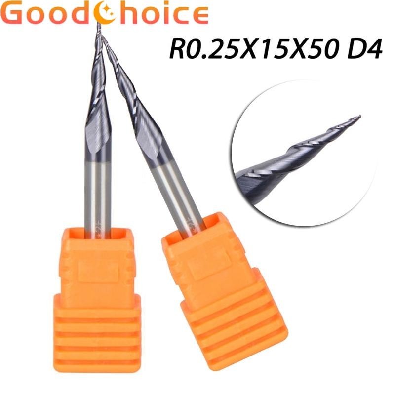 End mill Accessories 2pcs Drill bit HRC55 Engraving Straight Equipment
