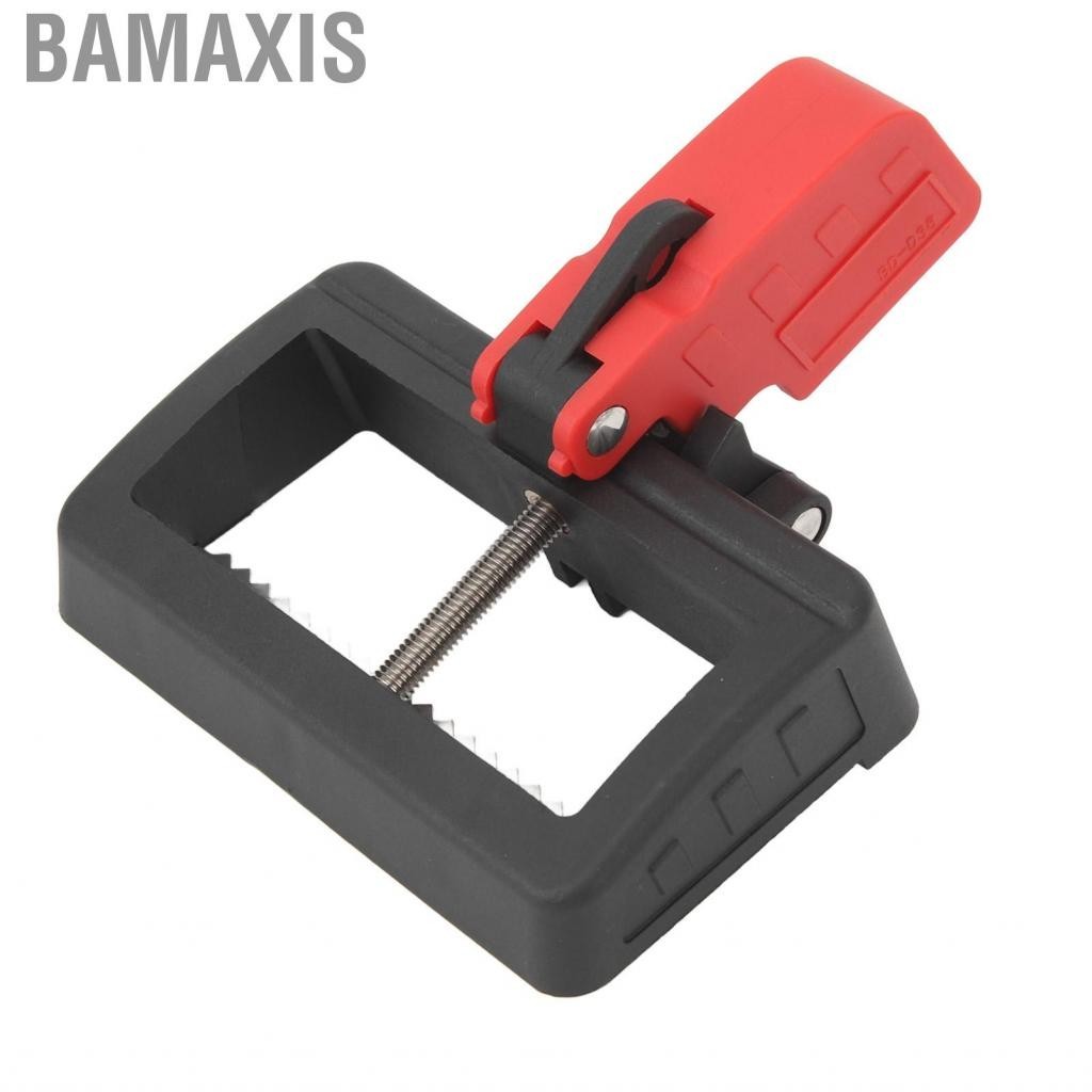 Bamaxis Circuit Breaker Lockout Device Miniature Modified Nylon Safety Single Pole Clamp Red Lock Out