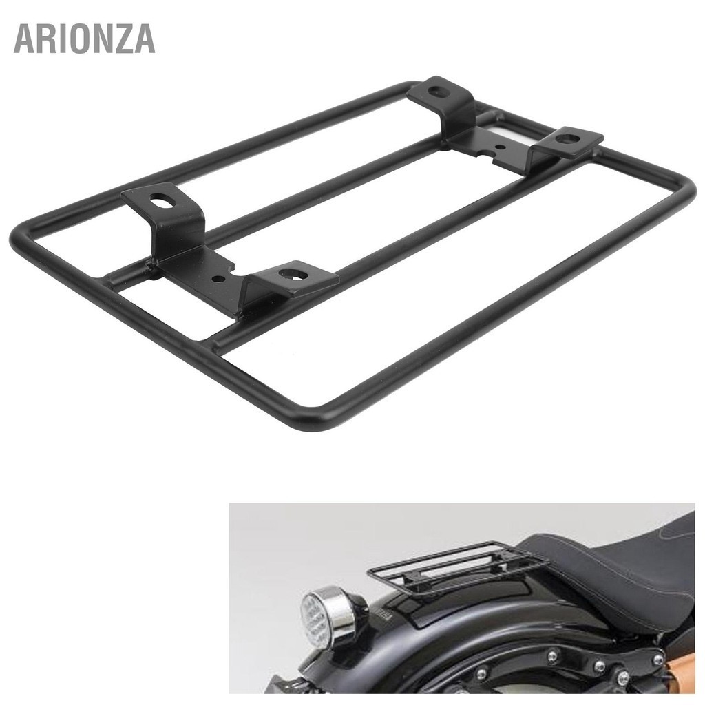 ARIONZA ชั้นวางกระเป๋าด้านหลังรถจักรยานยนต์ Carrier Bracket Fit สำหรับ Yamaha BOLT/BOLT R-SPEC/XV950R 2014-2018