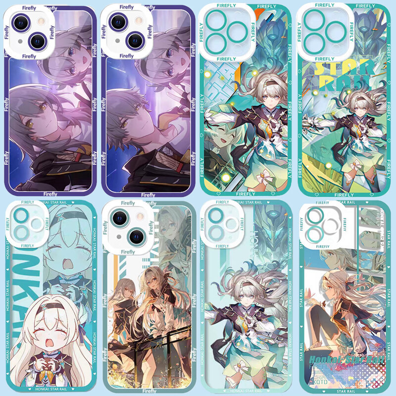 การ์ตูน Honkai Star Rail Firefly เคสโทรศัพท์สําหรับ infinix Hot 8 9 10 10i 10S 11 12 Pro 12i Play 11