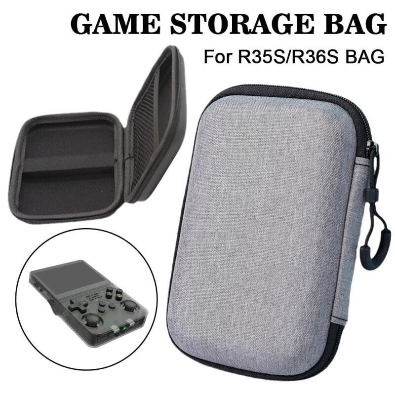 [พร้อมสต็อก] กระเป๋าเดินทางแบบพกพาสําหรับ R36S/R35S เคสป้องกันถุงเก็บกันกระแทกตาข่ายคอนโซลอุปกรณ์เสริมสําหรับ R36S/R35S