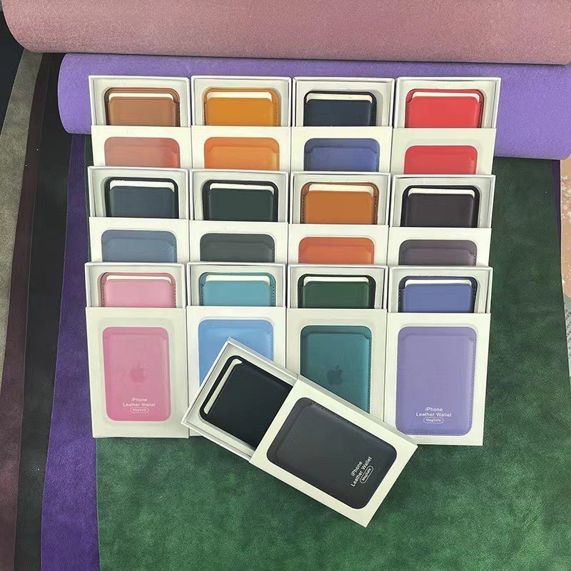 สำหรับ iphone12/13/14 MagSafe กระเป๋าใส่บัตร iPhone กระเป๋าบัตรแม่เหล็ก magsafe wallet