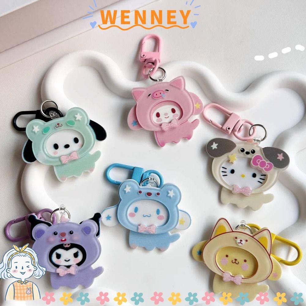 พวงกุญแจ WENNEY, พวงกุญแจอะคริลิค Kawaii จี ้ Pochacco Melody Kuromi