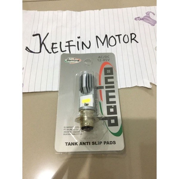 MATA [ FURMOTOR ] หลอดไฟ LED ด้านหน้า 2 ด้านสําหรับ BEBEK / MATIC MOTORCYCLE H6 AC DC AUTOMATIC BULB