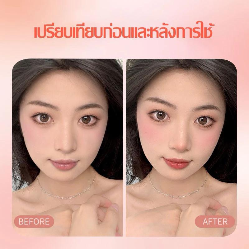 Fomix Blush บลัชออน-คอนทัวร์ เนื้อแน่น ปัดง่าย ติดทน thumbnail 6