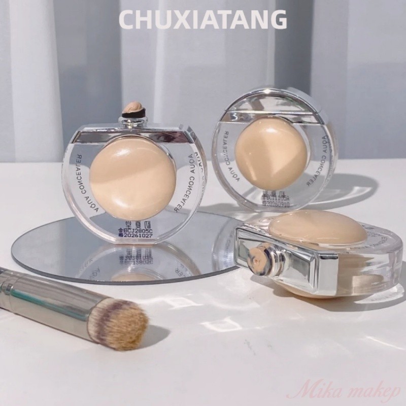 Chuxiatang คอนซีลเลอร ์ ครีม Sun Egg One-Stroke ครอบคลุมสําหรับกระสิวและ Dark Circles กันน ้ ํายาวนานไม ่ มีการกําจัดแต ่ งหน ้ า