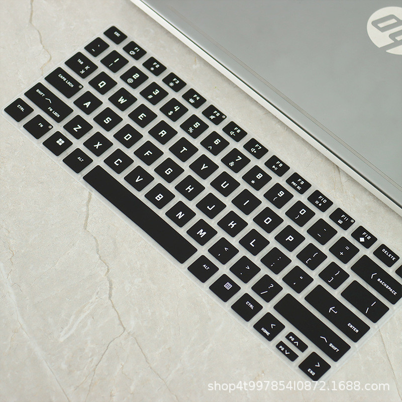 ฝาครอบคีย์บอร์ดสําหรับแล็ปท็อปสําหรับเล่นเกม HP OMEN Transcend 14-fb 2024 ฟิล์มคีย์บอร์ดกันฝุ่นและกั