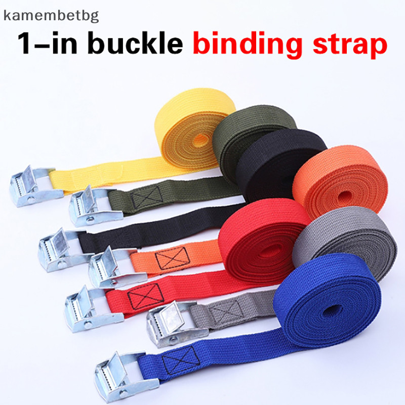Kamembetbg Bundle พร้อมกระเป๋าเดินทางรถบรรทุก, สายรัดโลหะผสมสังกะสี, หัวเข็มขัดแรงดัน, สายรัดทอโพลีเอสเตอร์, หัวเข็มขัดเหล็กสังกะสี, และสายผูก TH