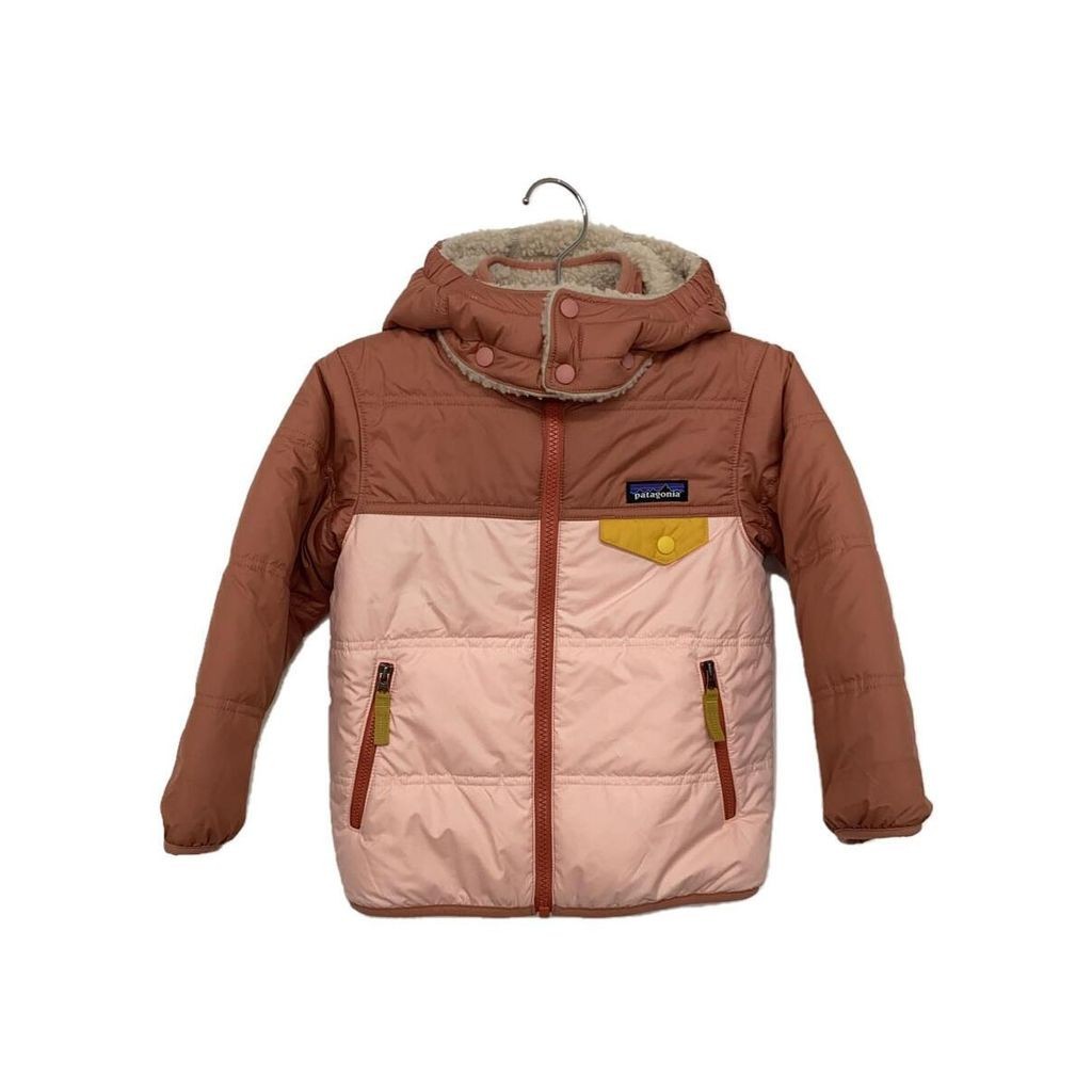 Patagonia Kids Jacket -- Polyester PNK BEG 61160 Reversible Direct from Japan Secondhand