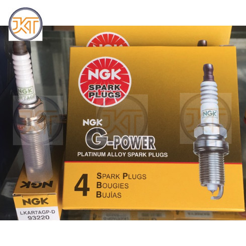 หัวเทียน NGK ALTIS (ราคาต่อ 1 ชุด 4 หัว) *เครื่อง DUAL* เท่านั้น อัลติส LKAR7AGPD 93220 คอยล์ DUO TO