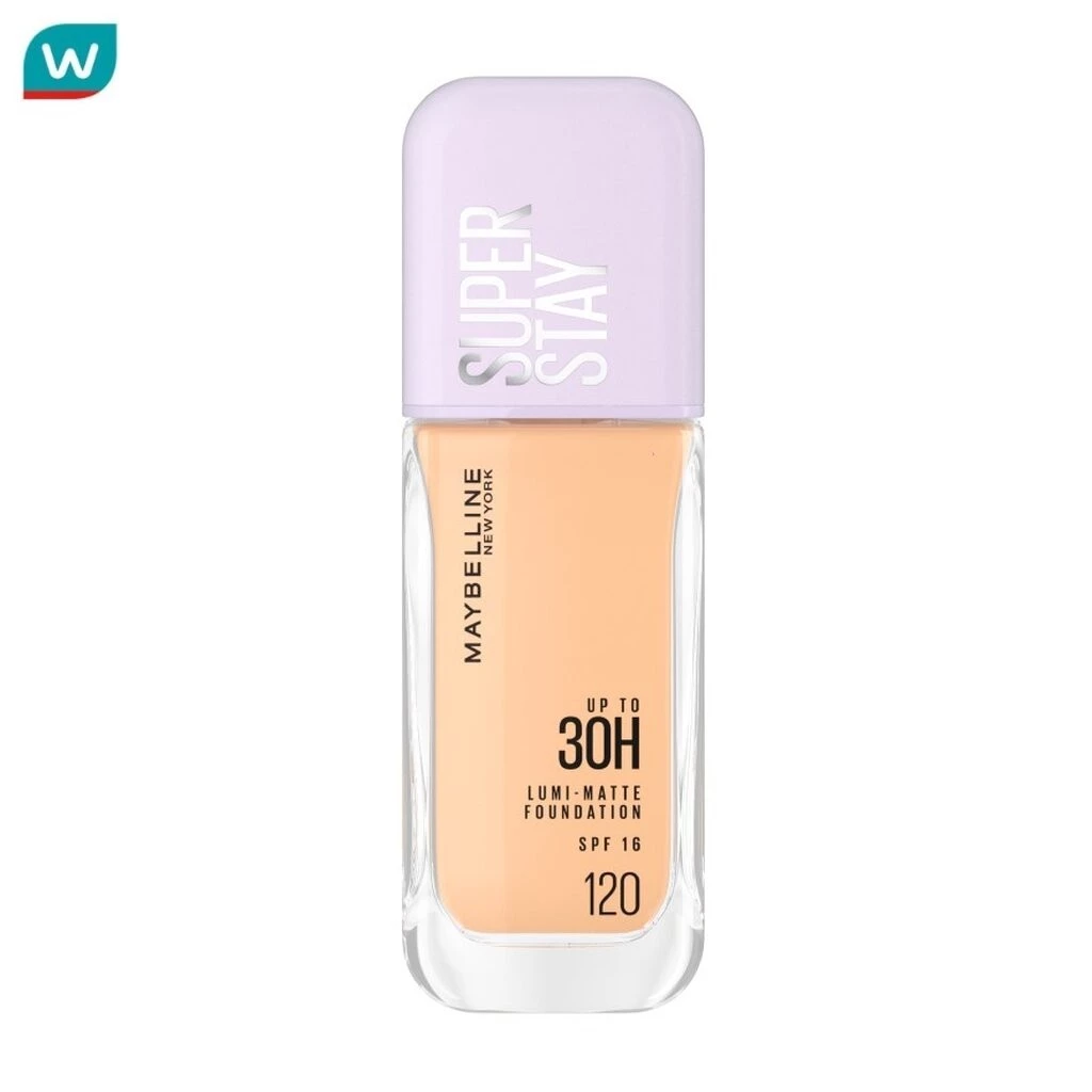 Maybelline เมย์เบลลีน รองพื้น ซุปเปอร์สเตย์ลูมิแมท 35ก.120