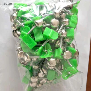 TAR 10 ชิ้นตกปลากัด Al เบ็ดตกปลา Stalk Bells Clamp Tip เบ็ดตกปลา Rod N