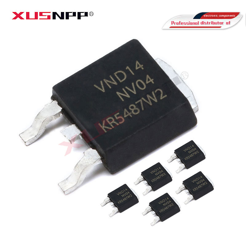 10 ชิ้น VND14NV04 TO-252 VND14NV04TR-E VND14NV04TR VND3NV04 VND1NV04 VND14 NV04 ส่วนประกอบอิเล็กทรอน