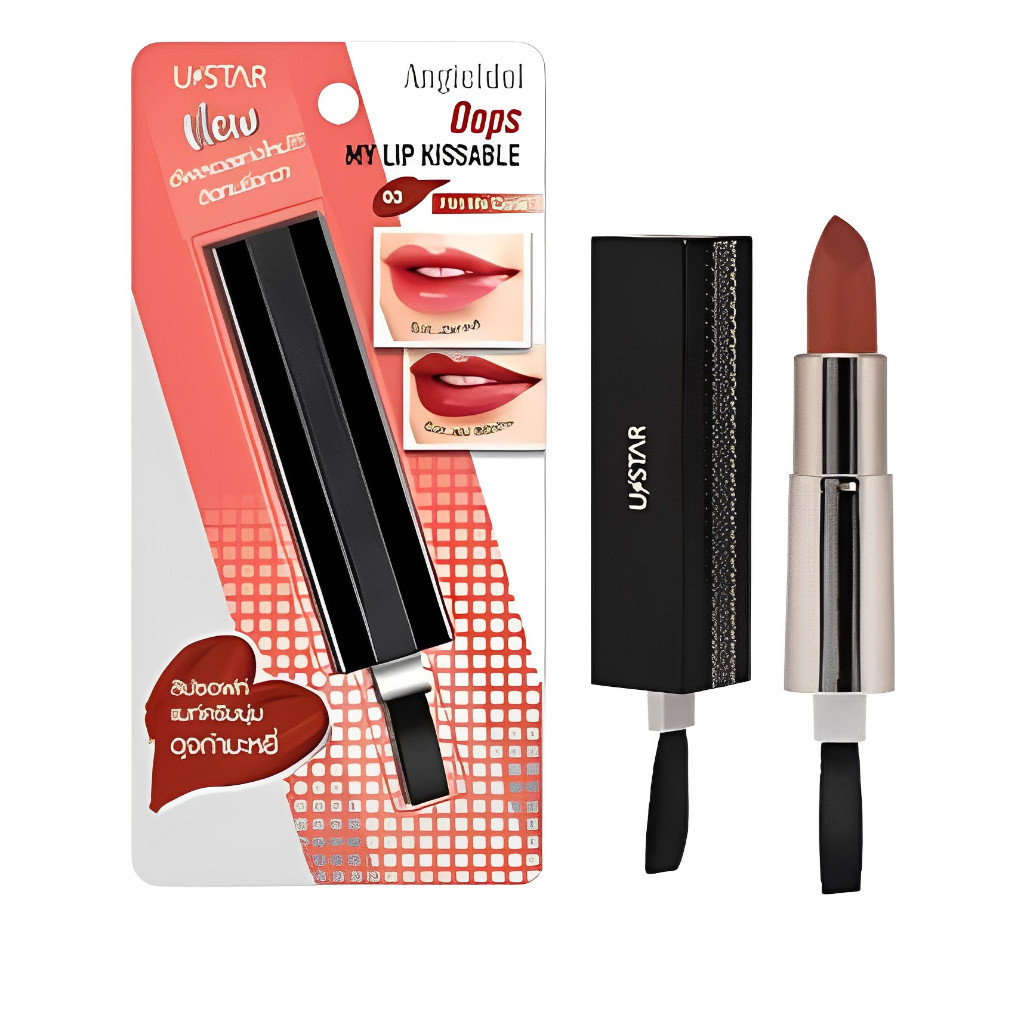 👑✅พร้อมส่ง✅👑 ยูสตาร์ แองจี้ ไอดอล อุ๊ปส์ มาย ลิป คิสเอเบิล สีสวย คมชัด - รูปที่ 4