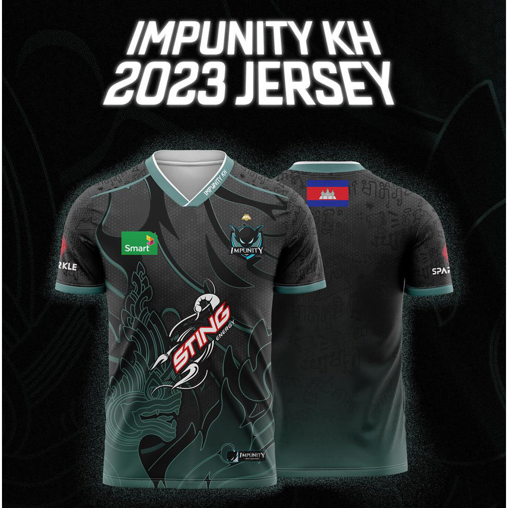 E-sport jersey MLBB team impunity kh 2023