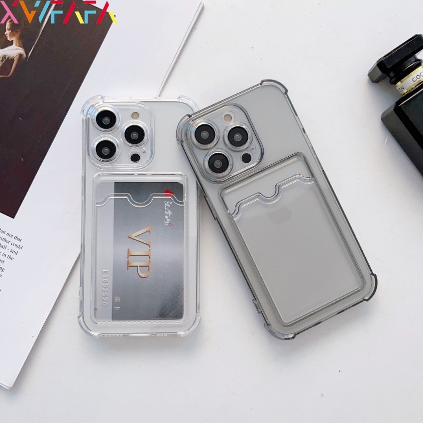 การ์ดกระเป๋าผู้ถือเคสโทรศัพท์ใสสําหรับoppo Reno 11F 8 7 6 5G A60 A79 A98 A55 A18 A38 A58 A78 A57 A77S A17K A76 A96 A95 A74 A54 A3 A15S Ultra Slim A5S A5S A12 A5S A5S A5S A5 A5S Ultra Slim A5S A5S A5S A5S Ultra TPU ฝาครอบ