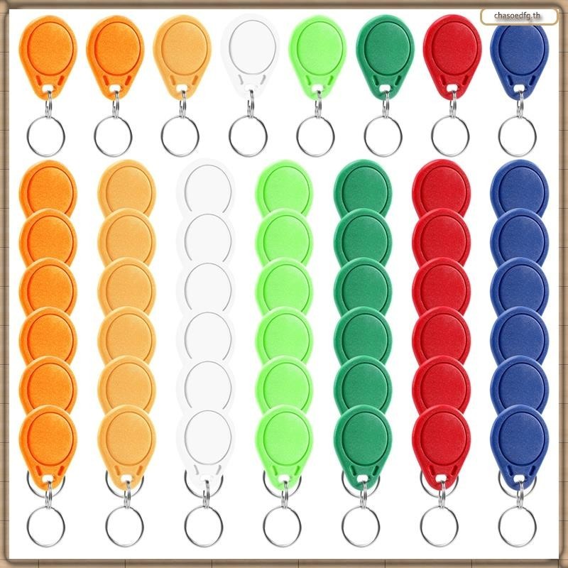 [BP] 50 ชิ้น UID 13.56MHz บล็อก 0 Sector Writable IC Card Clone เปลี่ยนสมาร์ท Keyfobs แท็กกุญแจ 1K S50 RFID Access Control