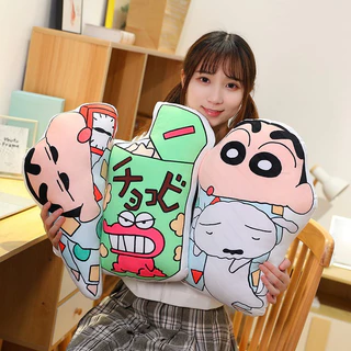 หมอนตุ๊กตา 45 ซม. Crayon Shin-chan หมอนตุ๊กตานุ่ม รูปการ์ตูนชินจัง ตุ๊กตาน่ารักเหมาะกับของขวัญวันเกิด วันวาเลนไทน์
