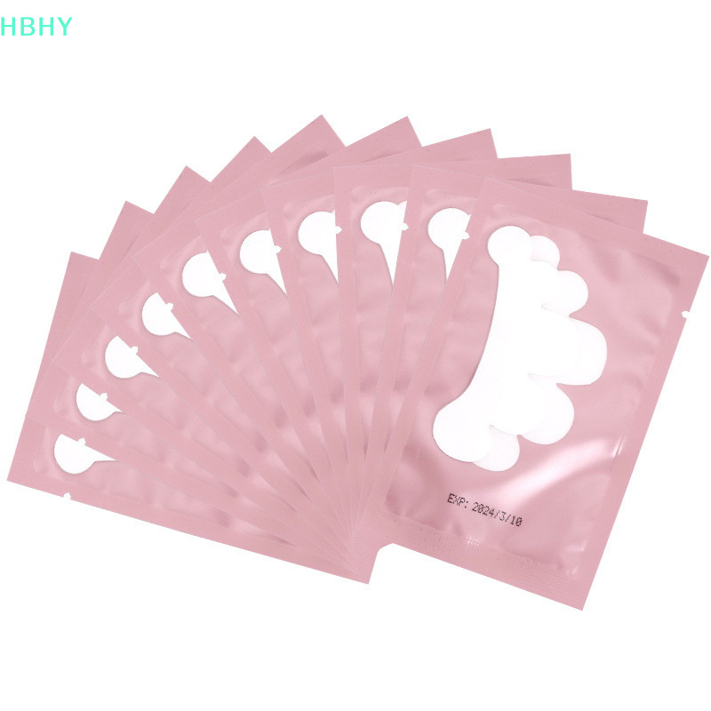 HB 50 คู่ Eye Makeup Cloud-Shaped อายแชโดว์แบบใช้แล้วทิ้งสติกเกอร์อายไลเนอร์ Grafted Eyelashes Isolate Eyelash Removal Patch HY