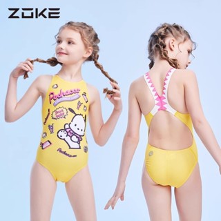 โค้ช Zoke แนะนำชุดว่ายน้ำมืออาชีพสำหรับเด็กผู้หญิงชุดว่ายน้ำ…