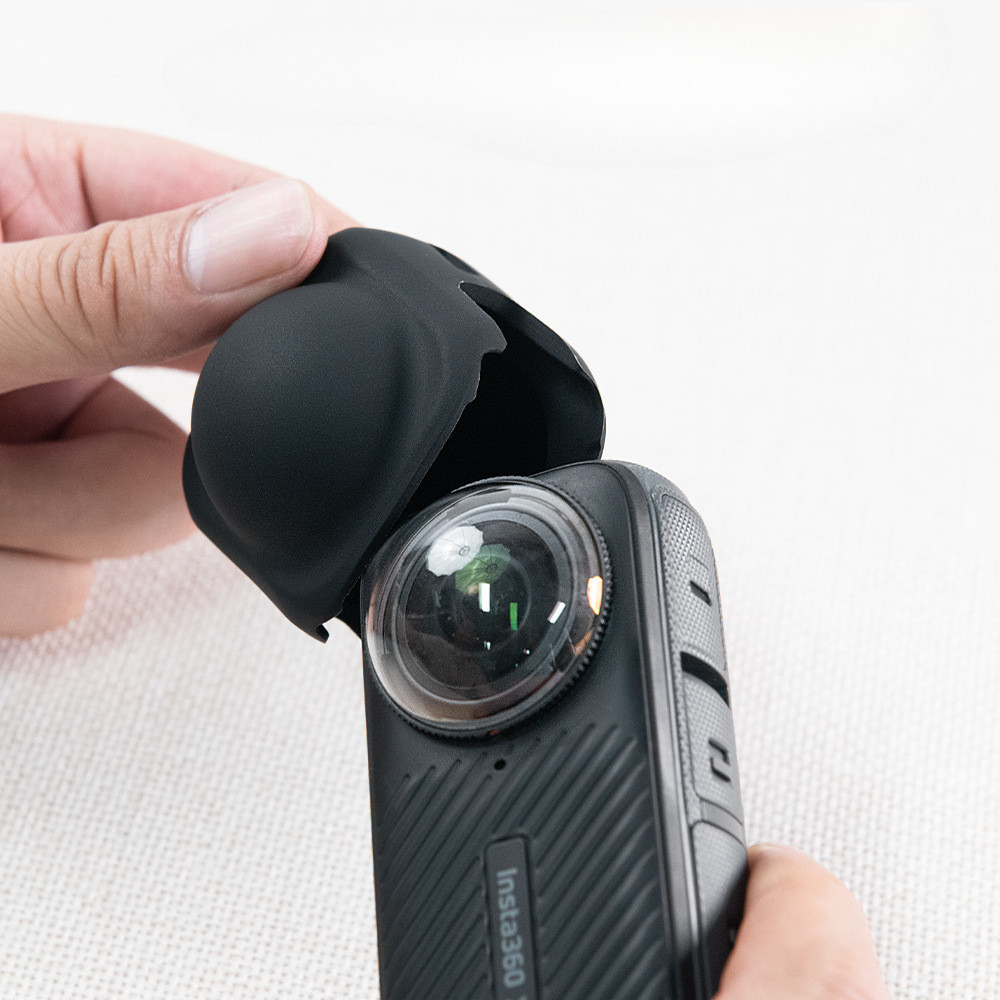 สําหรับ Insta360 X4 ฝาครอบเลนส ์ ซิลิโคนฝาครอบเลนส ์ Insta 360 X4 อุปกรณ ์ เสริม