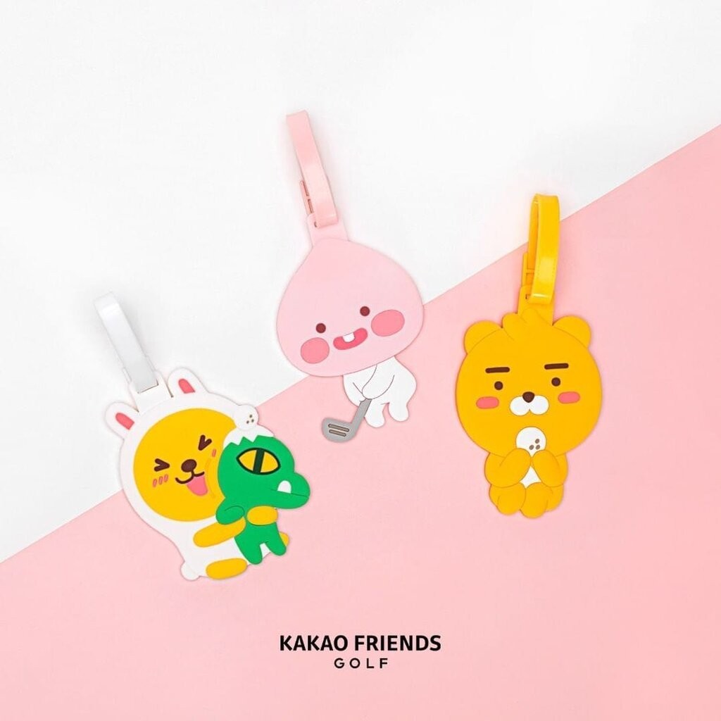 🛒พร้อมส่ง Kakao friends Golf Name tag
