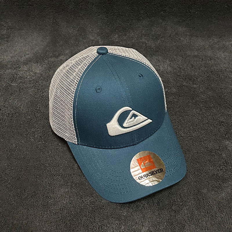 Quiksilver Hat Breathable All-Match กีฬากลางแจ้งเบสบอลหมวกผู้ชาย