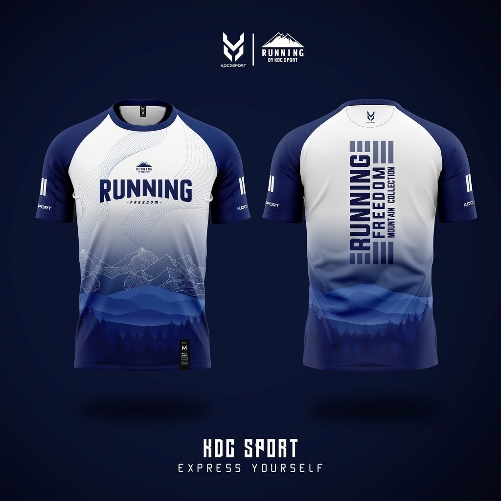 เสื้อวิ่ง เสื้อกีฬา เสื้อออกกำลังกาย Running Freedom 1