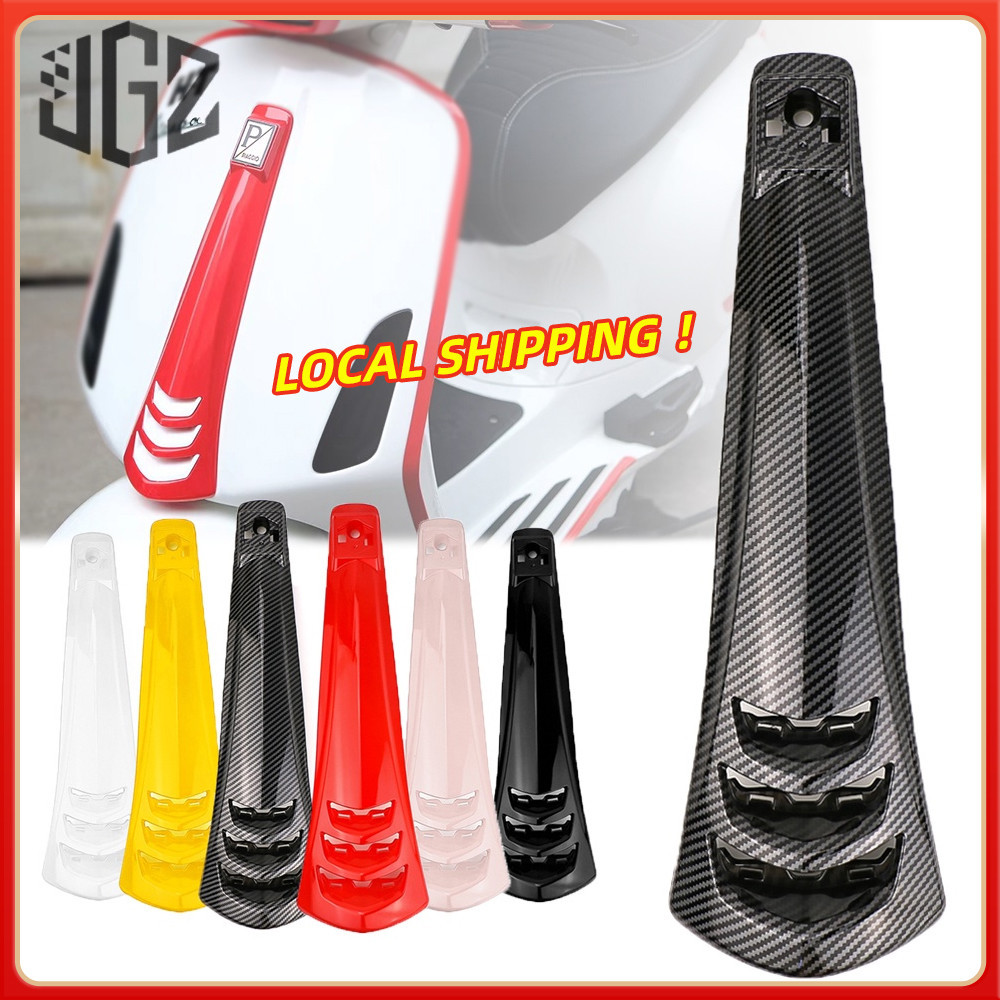 ดั้งหน้า บังแตร for Vespa Sprint Primavera 125 150 Trumpet Guard บังแตร ขาวเคฟล่า