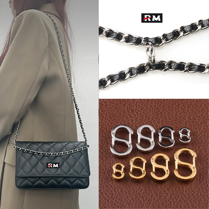 316สแตนเลสถุงปรับโซ่หัวเข็มขัดสายกระเป๋าโซ่สั้นหัวเข็มขัด Cf Woc Bolide อุปกรณ์เสริมขยายความยาวปรับส