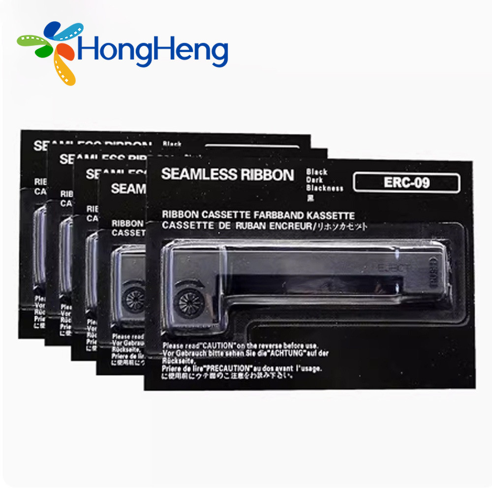 10pcs ERC-09 Long life ริบบิ้นไม่มีรอยต่อ ERC09 ERC09B สําหรับ Fit สําหรับ Epson M160 M180 M190 M191