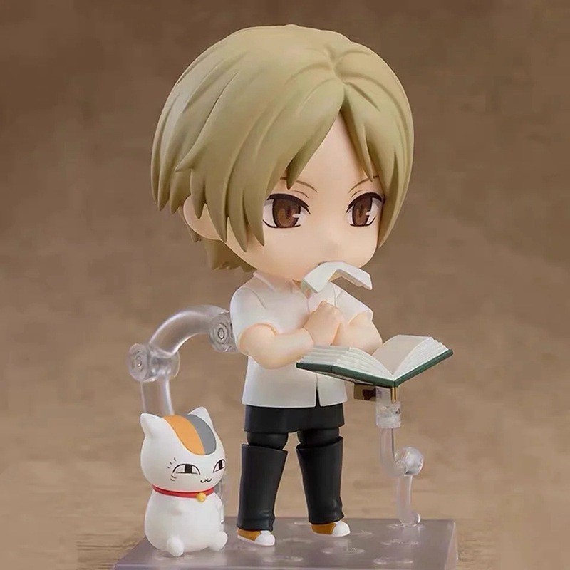 รุ่น Q Clay 1245 รูป Natsume Friends Book ตุ๊กตาตกแต่งแมวครู Joint Movable Face เปลี่ยนรุ่น KK8H